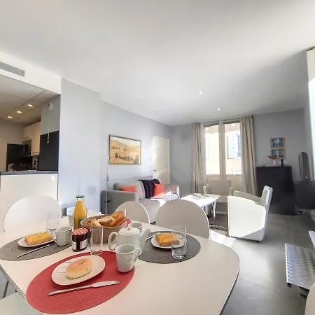 Nestor&jeeves - Alphonse Karr Terrasse - Hyper Center - Close Sea - Chic Street Apartamento Nice