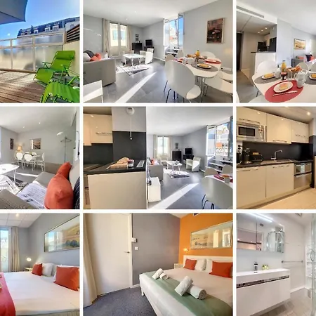 Apartment Nestor&jeeves - Alphonse Karr Terrasse - Hyper Center - Close Sea - Chic Street